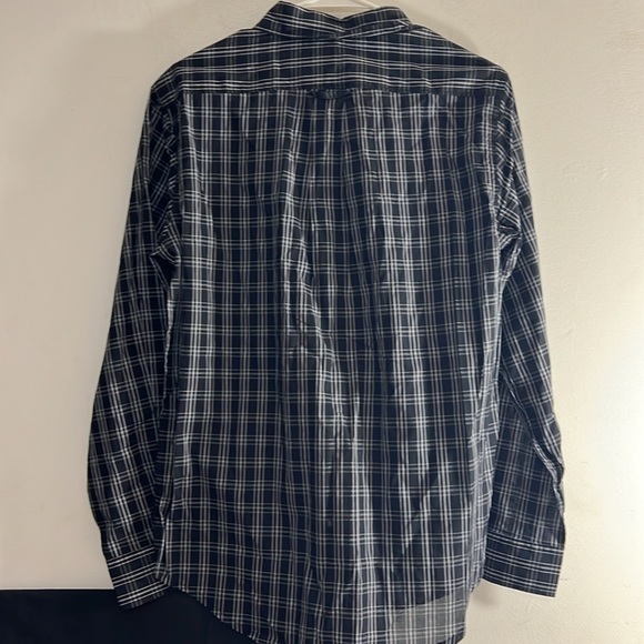 NEW Rivalry Threads Men's Black Plaid Long Sleeve Kansas State Shirt Sz SM - Picture 7 of 7